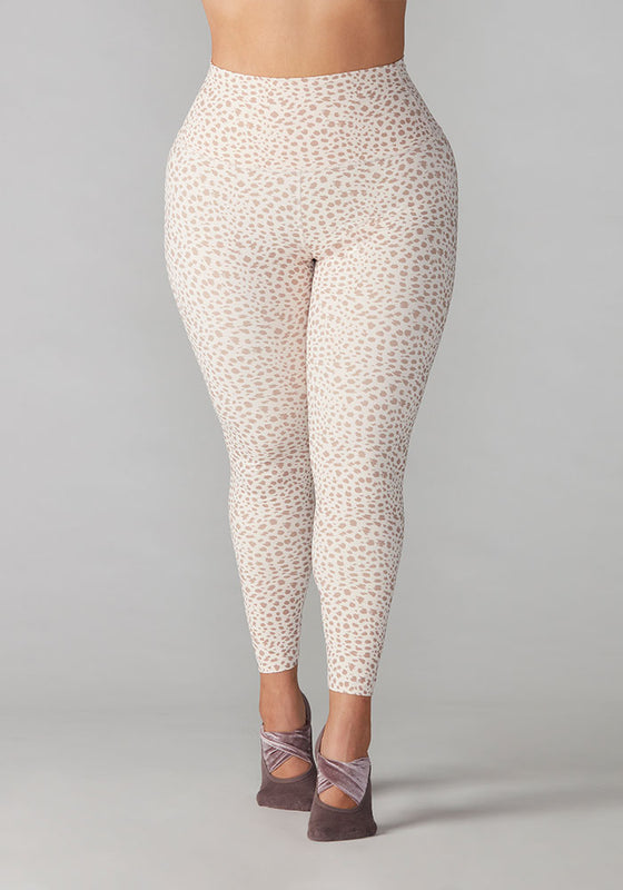 Calza High Waisted 7/8 Blanco